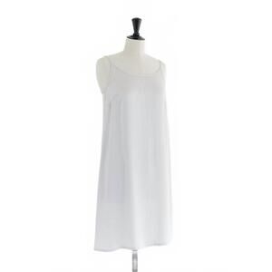 NEW MINA PERHONEN women's liner slip in white